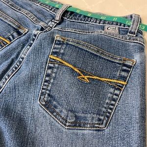 Cruel Girl- low rise slim denim jeans. Size 7 regular.